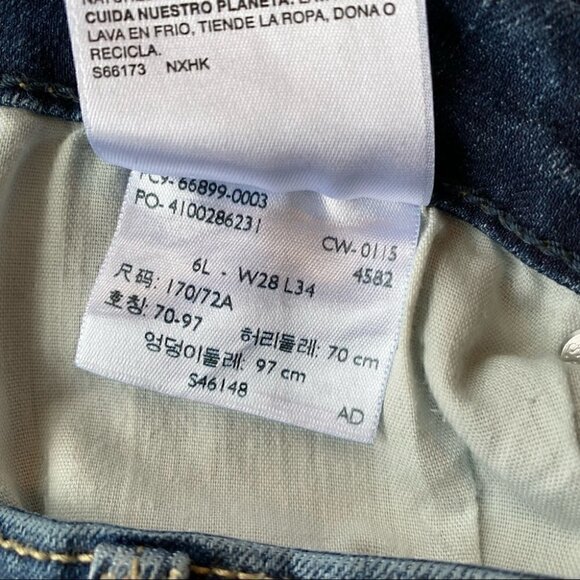 Denizen Levi’s  jeans, Modern Boot Cut (long), medium rise, stretch - Picture 11 of 11